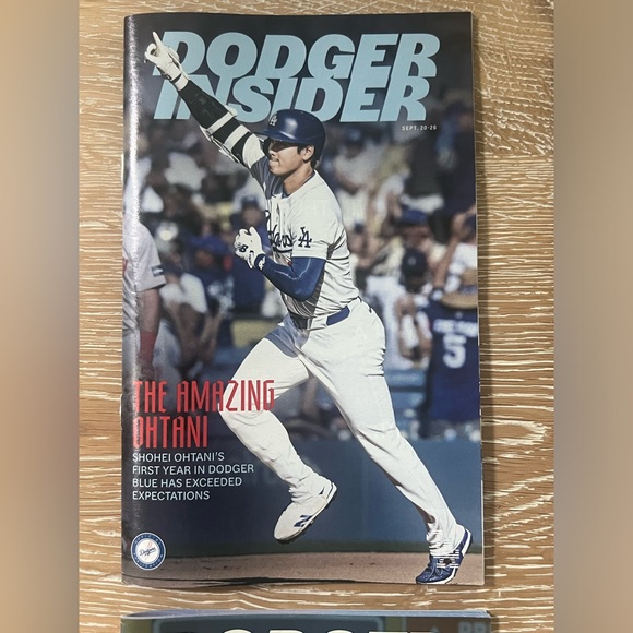 2024 Los Angeles Dodgers Program set of 4 Ohtani & Glasnow - Picture 2 of 6